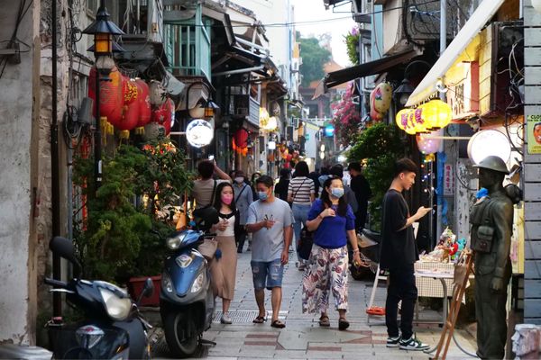台湾・台北「初の台湾旅行」の写真：台南市街歩き2