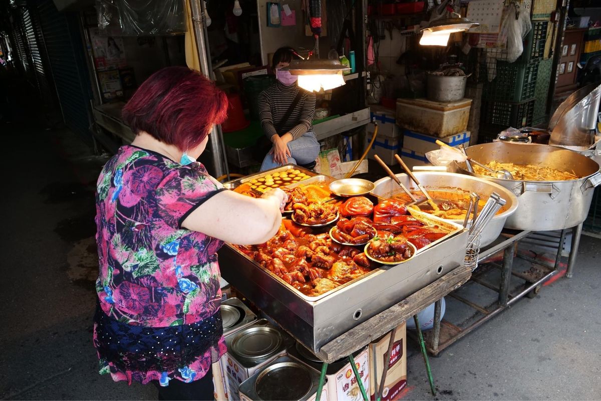 台北の市場など