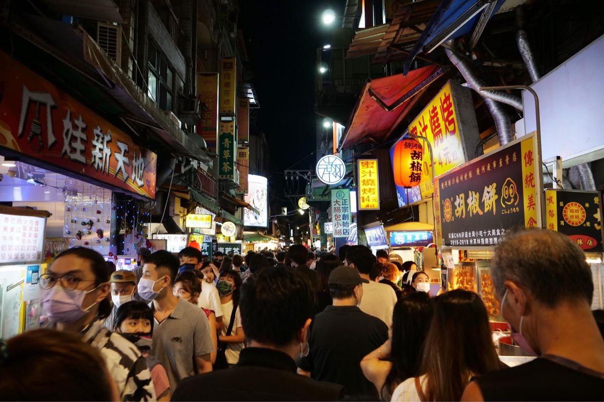 台北の夜市