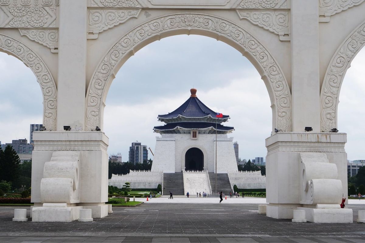 台北の自由広場！