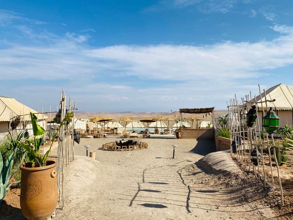 モロッコ・マラケシュ「モロッコ」の写真：Agafay 