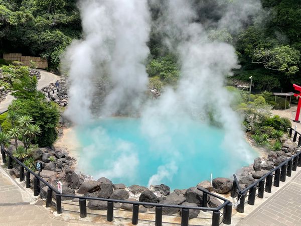 日本・別府「福岡、大分」の写真：地獄めぐり