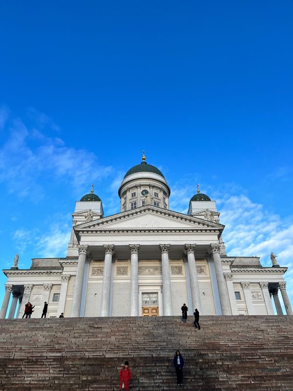 フィンランド・ヘルシンキ「スウェーデン　フィンランド」の写真：ヘルシンキ到着