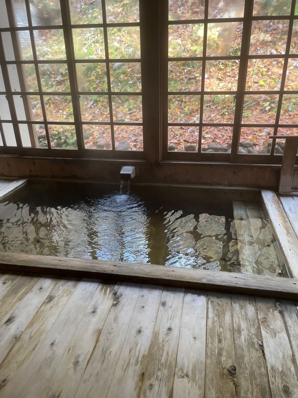 青森はりんご🍎づくし。種類が多くて迷っちゃう😊
朝から酸ヶ湯へ。混浴以外に...