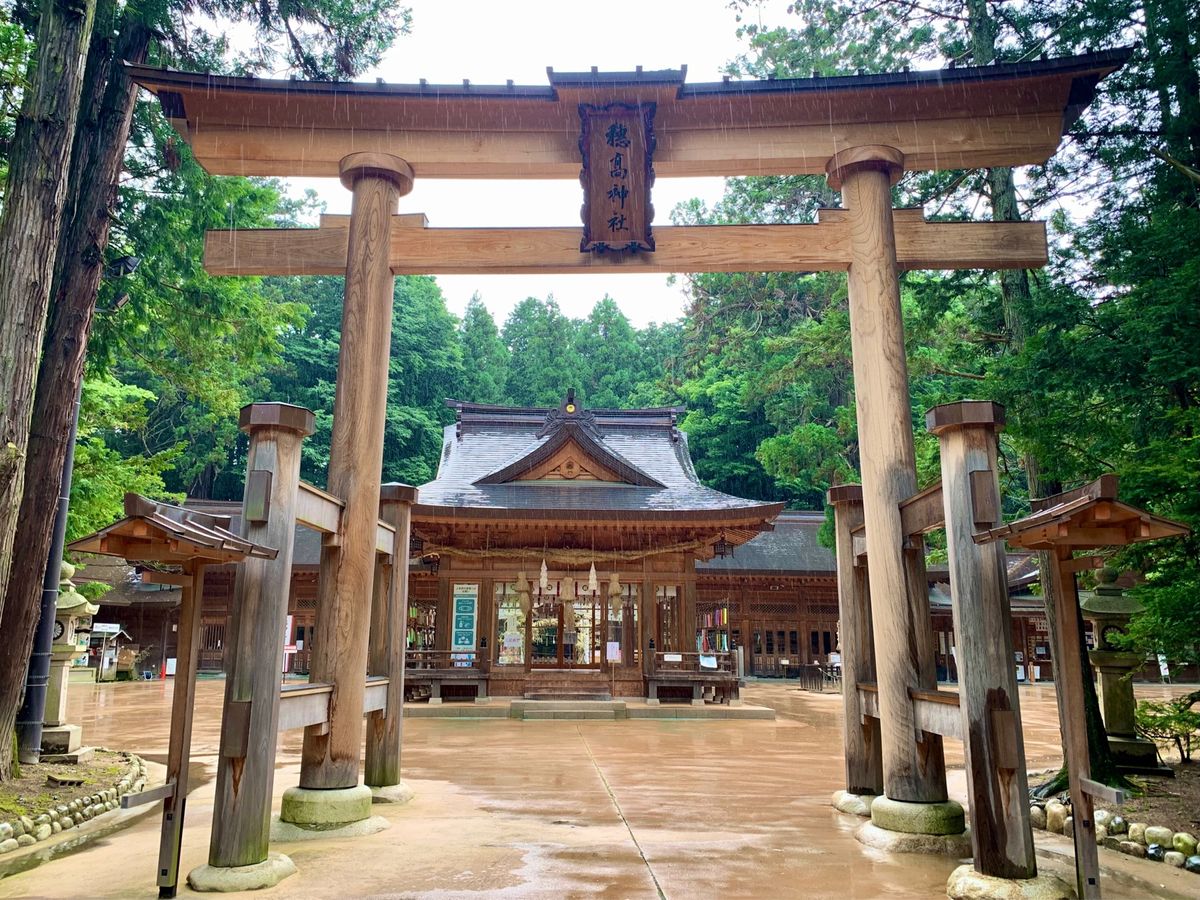 穂高神社鳥居