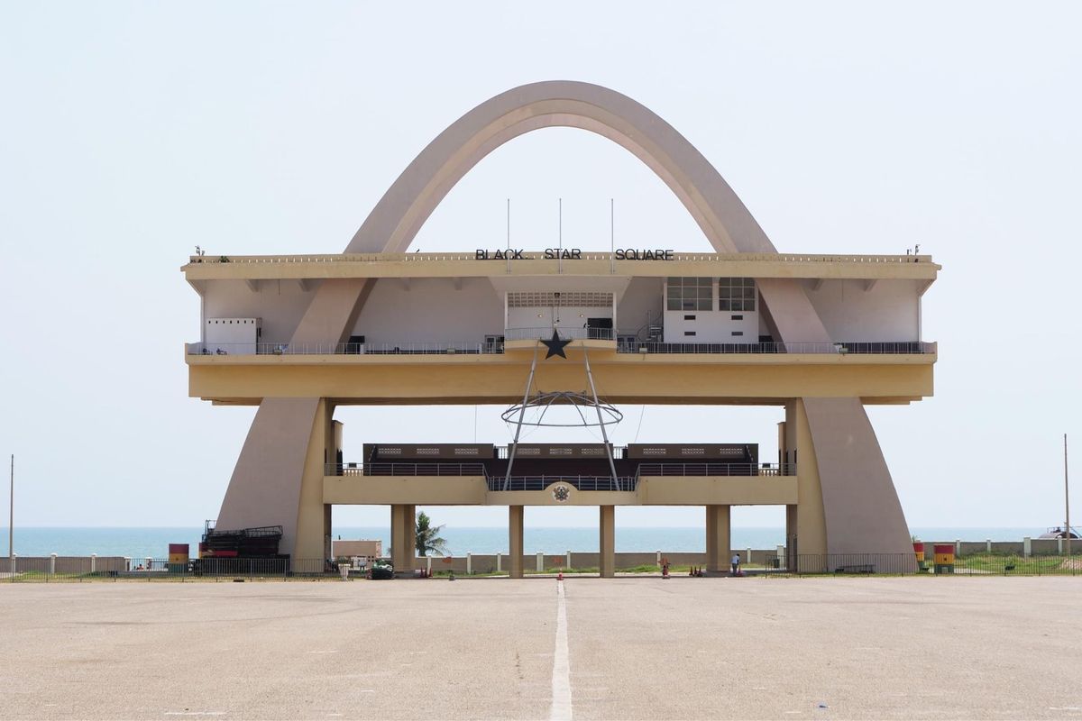 アクラの独立記念広場