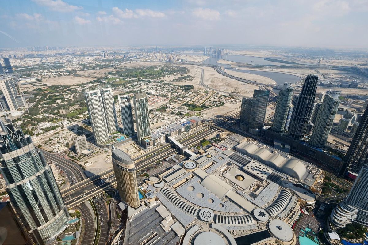 ブルジュカリファの展望台