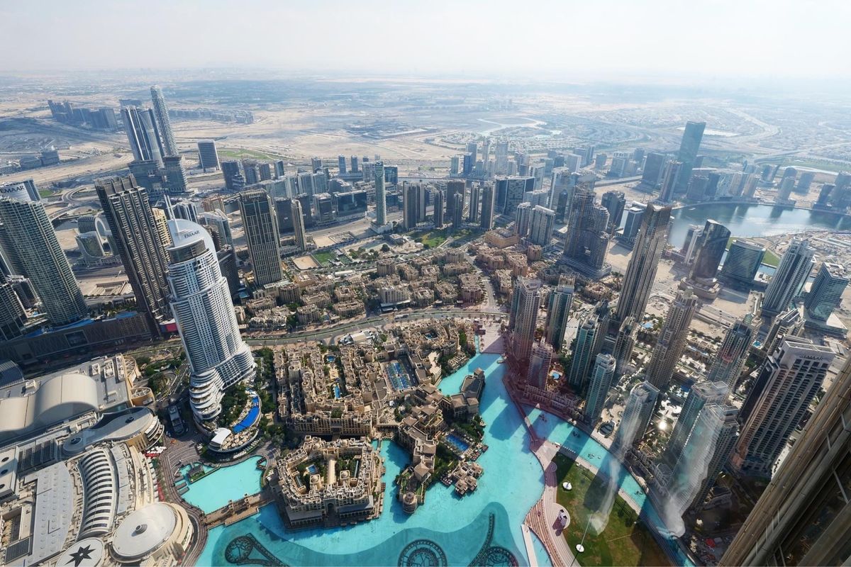 ブルジュカリファの展望台