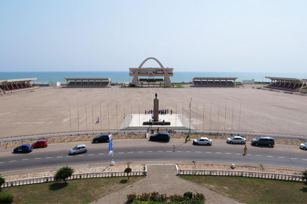 アラブ首長国連邦・Dubai「ガーナ出張」の写真：アクラの独立記念広場