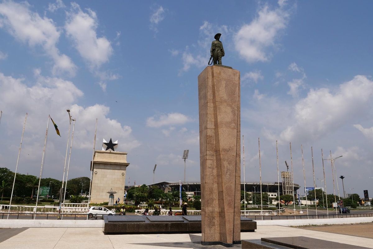 アクラの独立記念広場