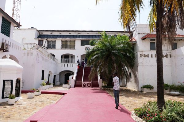 アラブ首長国連邦・Dubai「ガーナ出張」の写真：アクラの世界遺産 Osu Castle
...