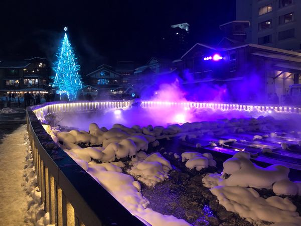 日本・群馬県「年始初めの草津温泉」の写真