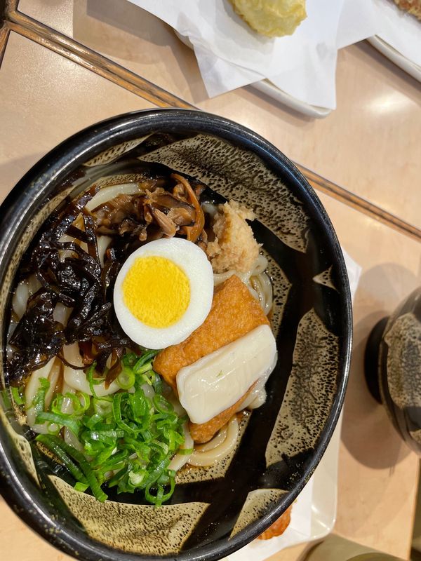 日本・岡山県「倉敷旅行」の写真：ぶっかけうどん