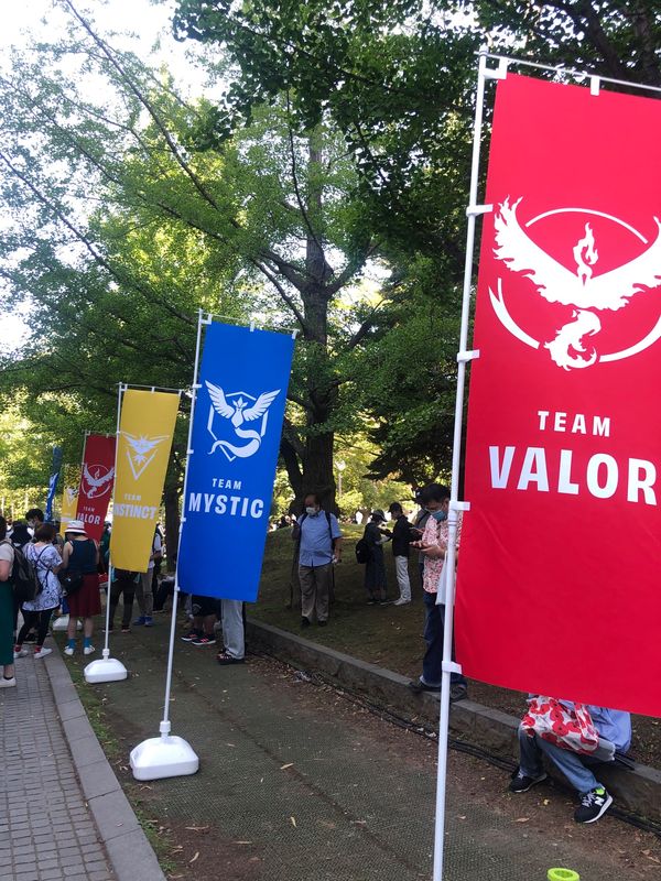 日本・北海道「札幌 ポケモンGOフェス2022」の写真：8/5午前の部に参加
中島公園は大勢の人...