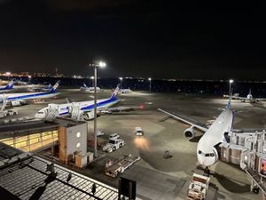 羽田国際空港第2ターミナルに戻ってきた
羽田限定という言葉に弱い地方民
夜...