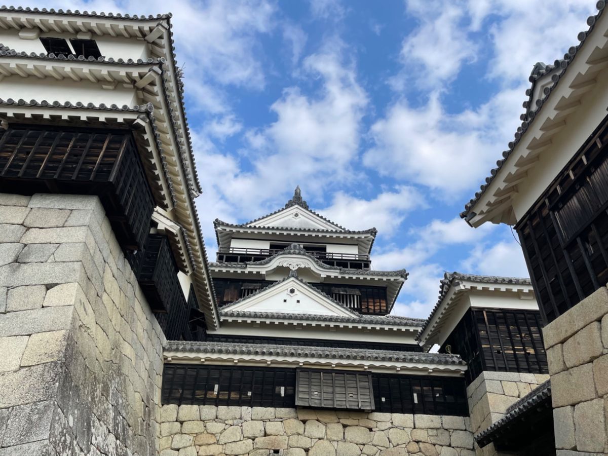旅行最終日は松山城へ。現存12天守の一つですが、天守以外にも当時の建造物が...