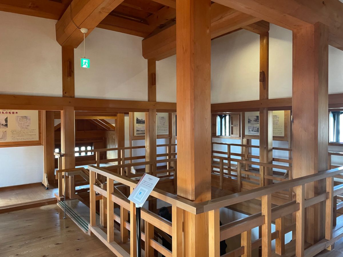 大洲城。天守が再建されたのは比較的新しく、平成になってから。