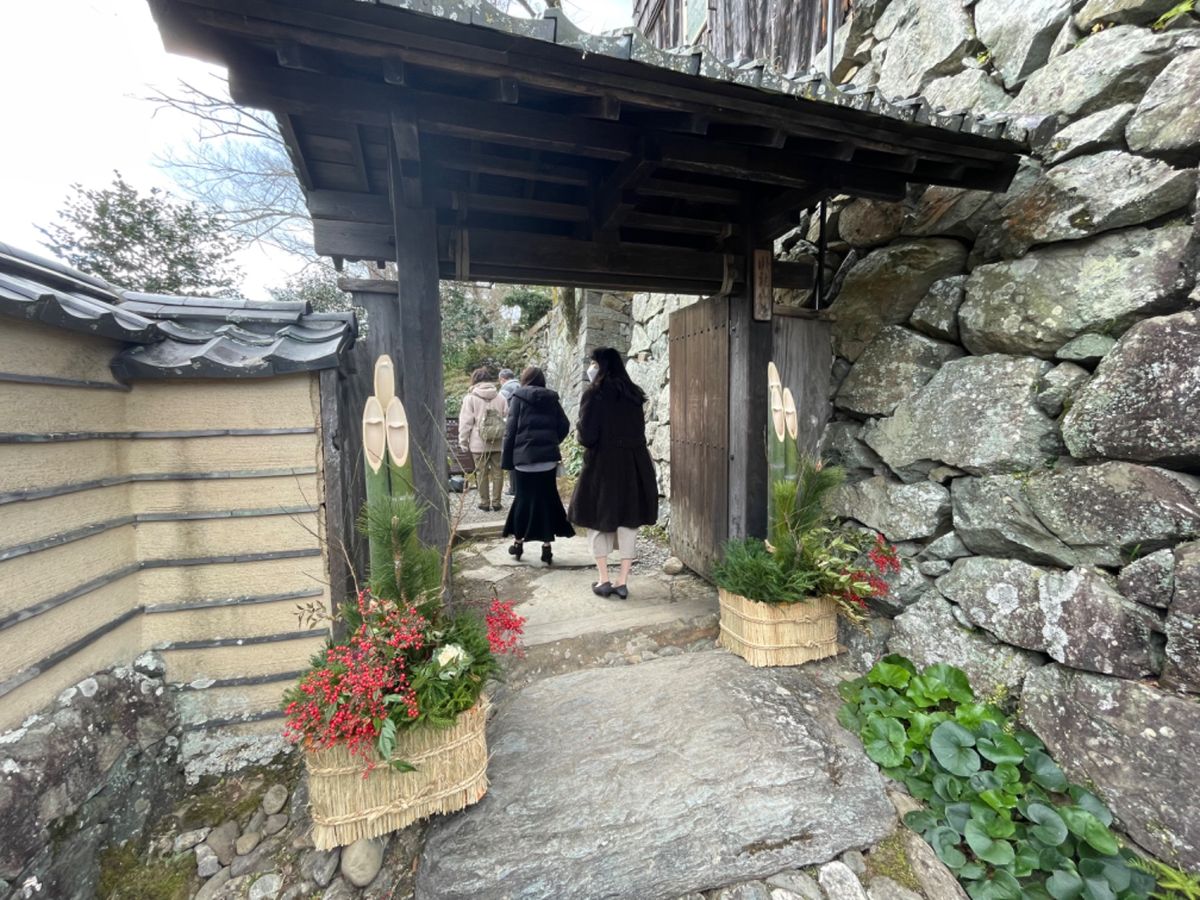 大洲では臥龍山荘へ。