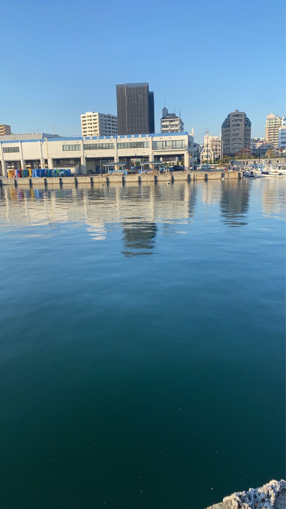 一度大きなあたりありましたがライン切れてしまいました結び方に問題ありとドラ...