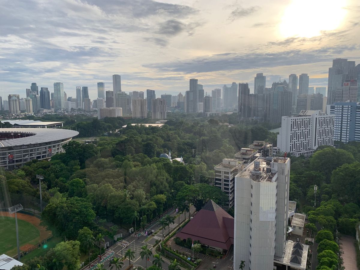 Fairmontホテルからの景色