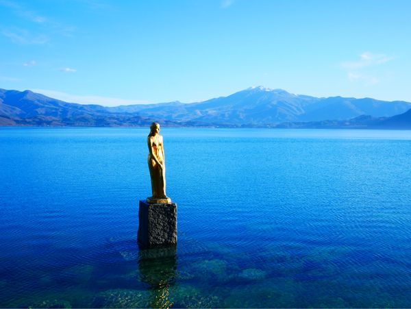 日本・田沢湖「秋田 ちょこっと旅行」の写真