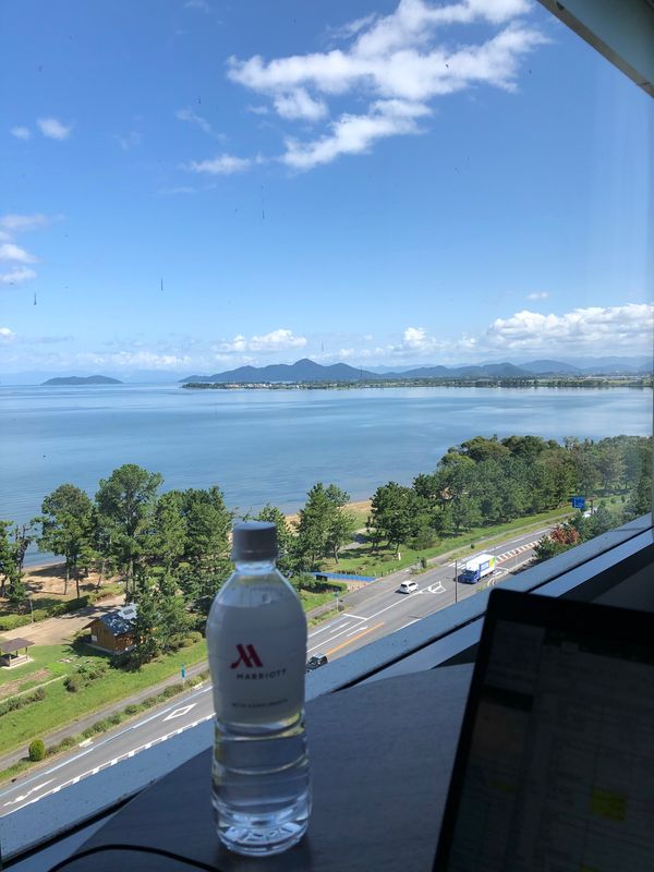 日本・滋賀県「琵琶湖」の写真