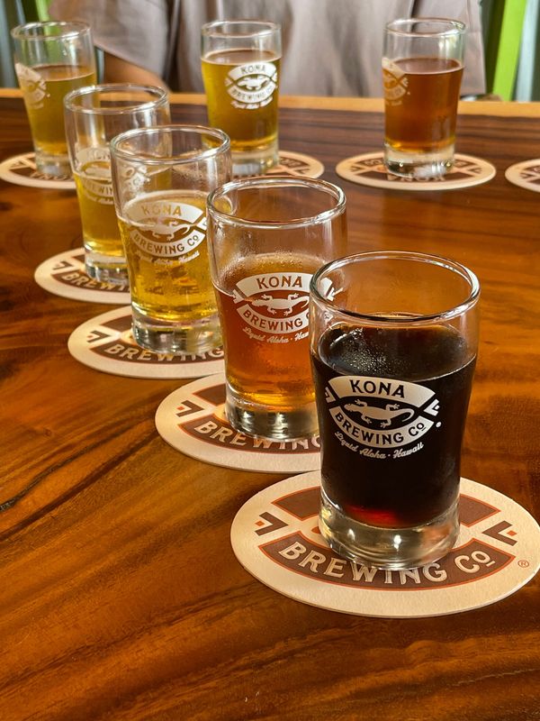 アメリカ(米国)・ハワイ島「ハワイ」の写真：KONA BREWING TOUR