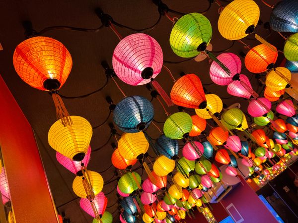 日本・大阪府「肉祭り」の写真：堂島から天満へ移動。
屋台めぐりも楽しかった♡