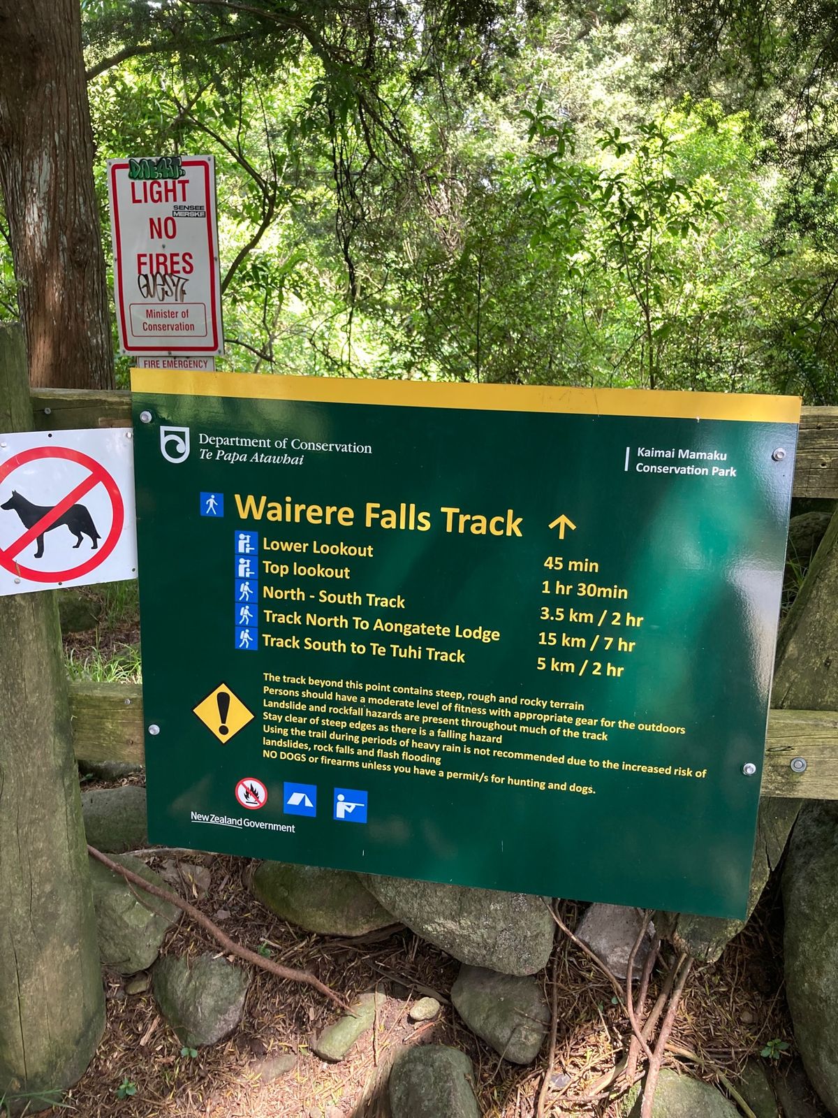 2022/12/28@wairere falls
滝の上まで1時間半
天気...