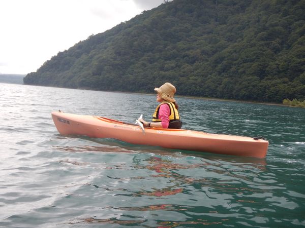 日本・山梨「西湖」の写真