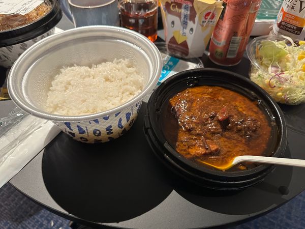 「広島グリーンアリーナと観光」の写真：夕食
広島まで来て
松屋😂