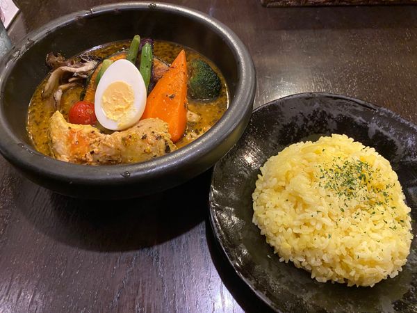 日本・北海道「すでに雪景色！12月の北海道」の写真：スープカレー！
まだ食べてませんでした。...