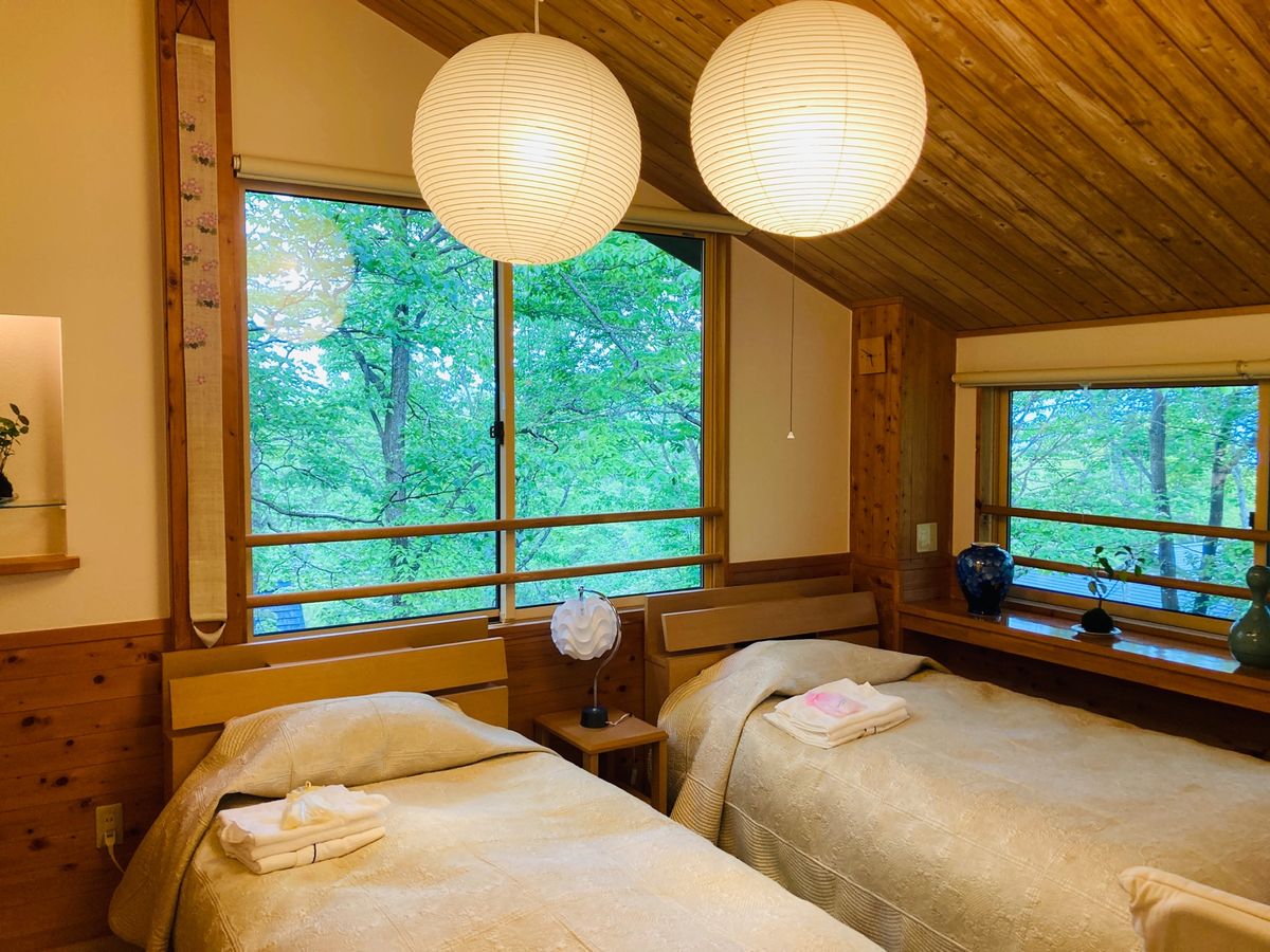 いのちの森　水輪に宿泊