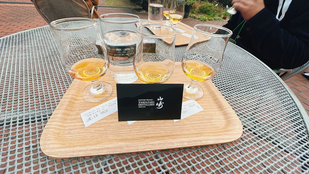 有料試飲のブース。
山崎利き酒と、白州18年を頂きました♡
山崎18年、美...