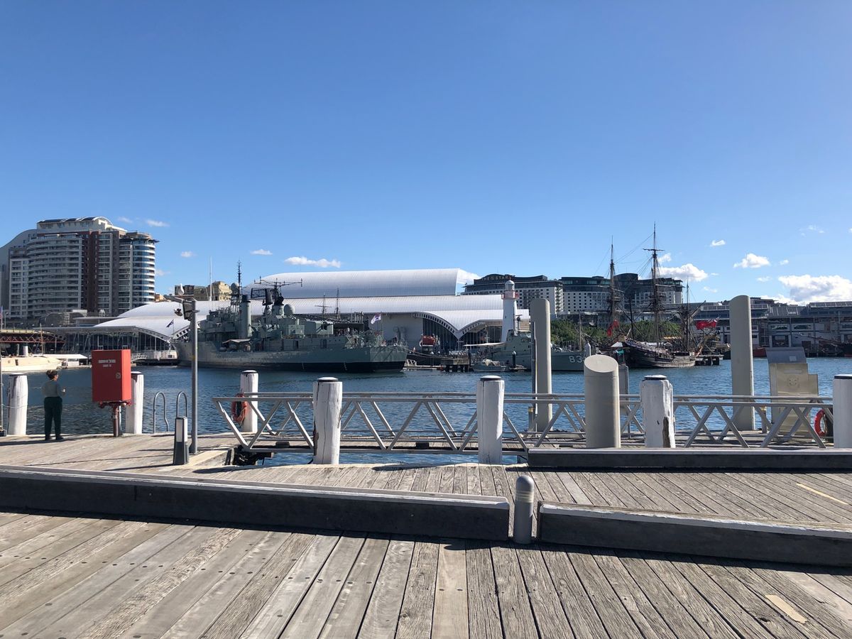 TownHall周辺うろうろしたり、Tumbalong周辺うろうろしたり♪...