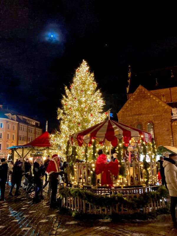 エストニア・タリン「クリスマス北ヨーロッパ巡り(1人旅)」の写真：Riga