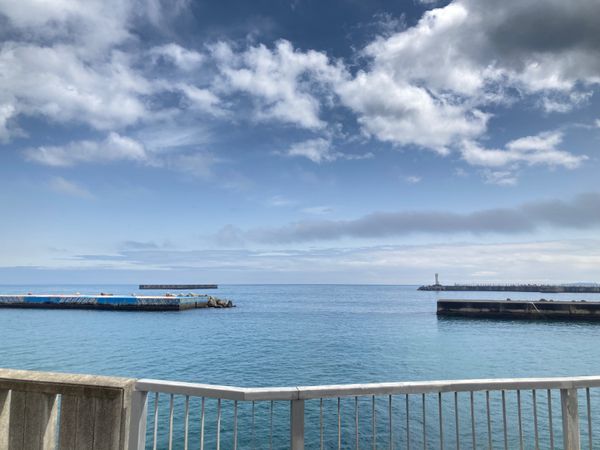 日本・静岡県「ちびまる子ちゃんに会いに」の写真：熱海の海にも寄った
うみ〜〜〜って感じだったな