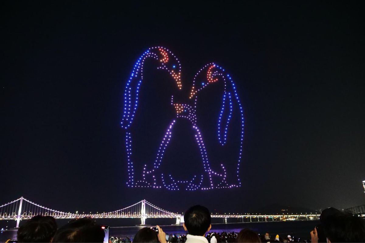 ドローンのショー