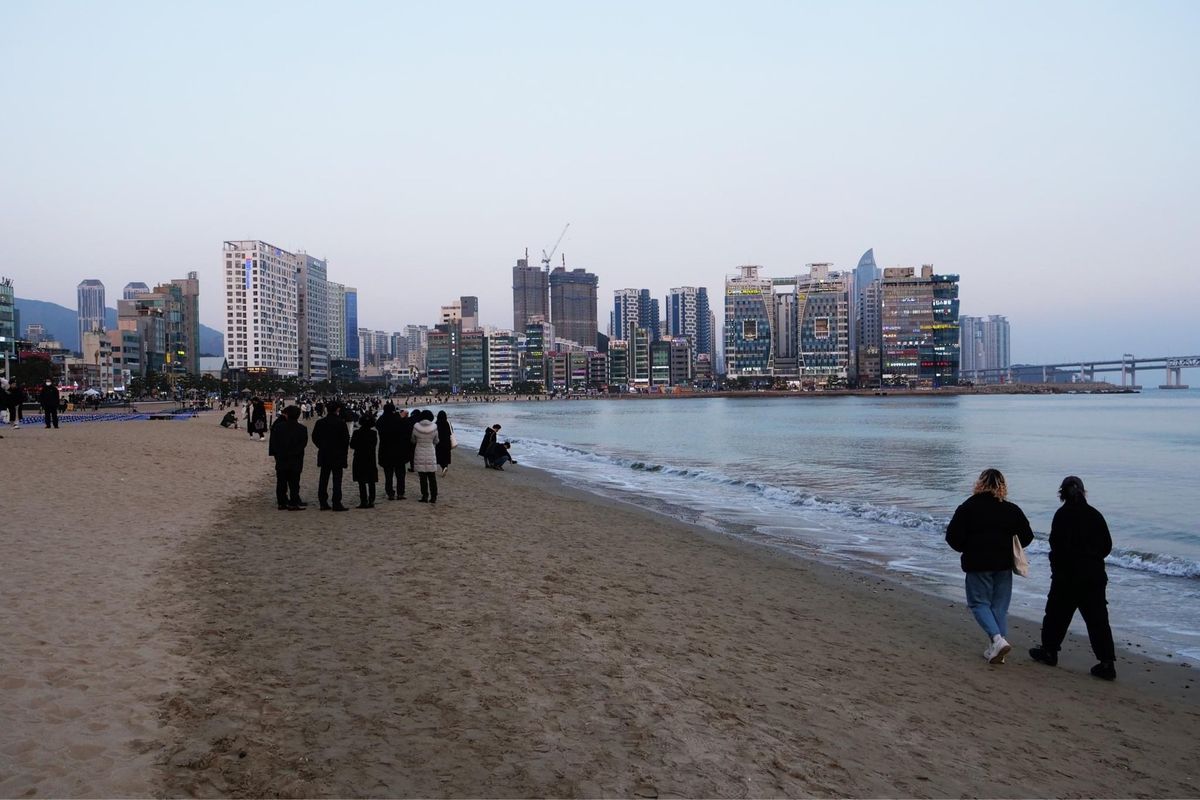 釜山のビーチ2