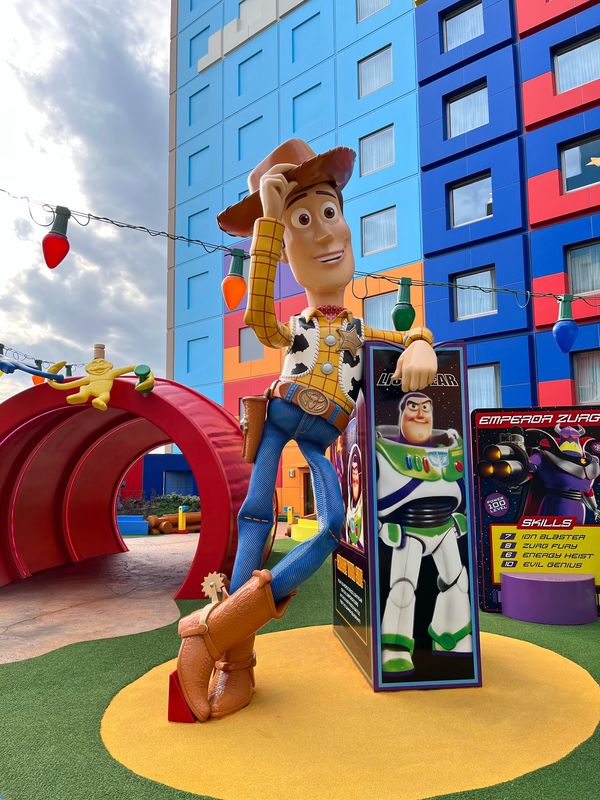 日本・千葉県「トイストーリーホテルからの東京ディズニーランド」の写真