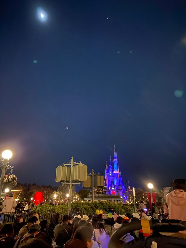 日本・千葉県「トイストーリーホテルからの東京ディズニーランド」の写真