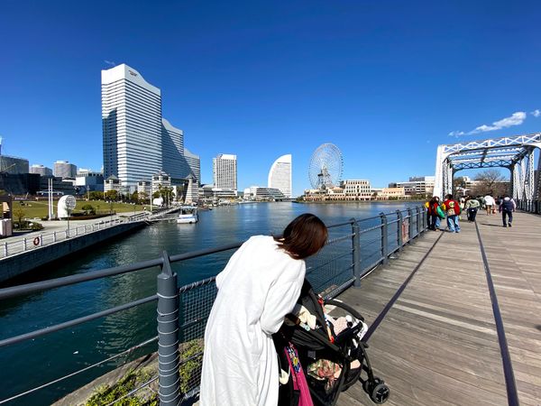日本・神奈川県「春のお彼岸で横須賀からみなとみらいへ」の写真