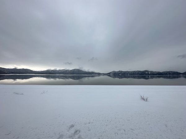 日本・乳頭温泉「乳頭温泉できりたんぽの旅」の写真：昨日忘れていたドローン撮影をしに再度田沢...