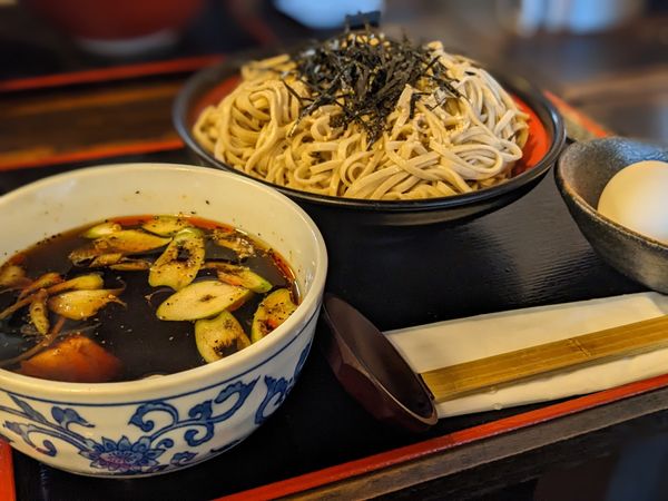 日本・田沢湖「秋田秘湯・田沢湖の旅」の写真：そば五郎で食事。
&amp;quot;がっつり五...