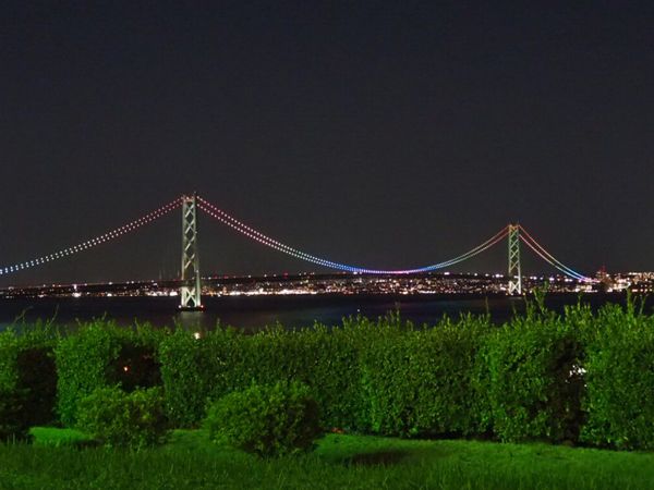 日本・有馬温泉「一泊二日の兵庫旅行」の写真：⭐︎明石海峡大橋⭐︎