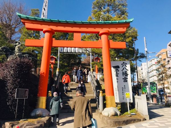 日本・東京都「一陽来復」の写真：年明けは混雑なし