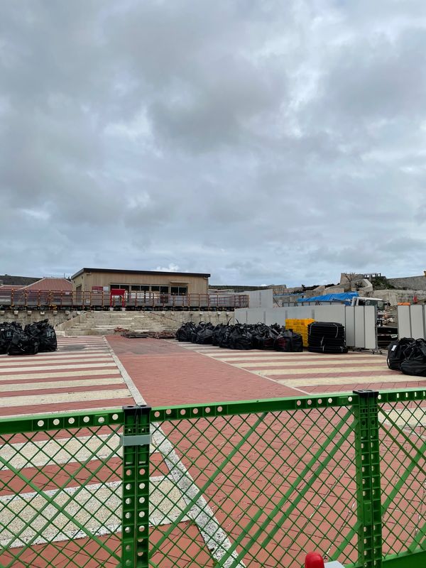 日本・沖縄県「沖縄」の写真：首里城がんばれー