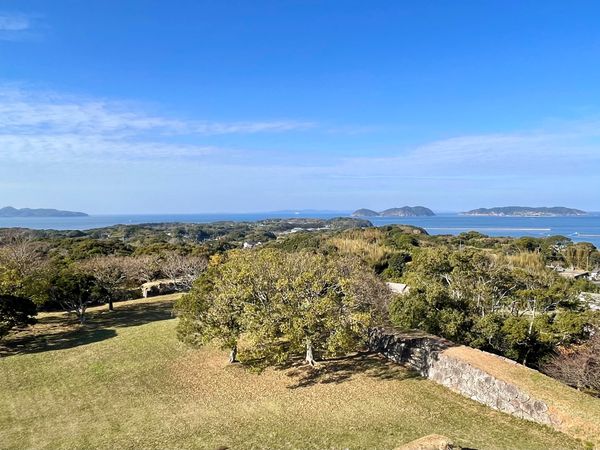 日本・佐賀県「唐津旅行」の写真：肥前名護屋城(日本100名城)