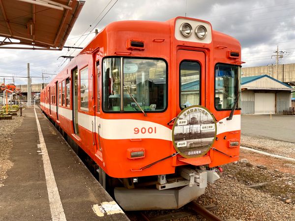 日本・静岡県「続100名城探訪(日帰り旅行)」の写真：岳南電車