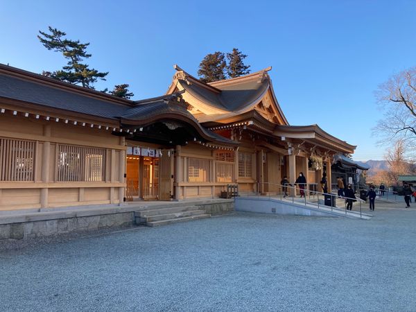 日本・熊本県「阿蘇神社　初詣」の写真